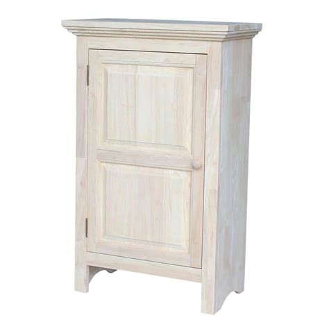 International Concepts Unfinished Storage Cabinet Cu 125 The Home Depot