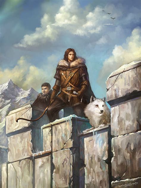 Jon Snow A Song Of Ice And Fire Winter Is Coming Game