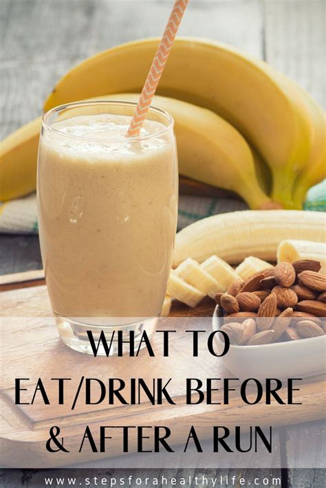 What To Eat Drink Before After A Run In Running Food