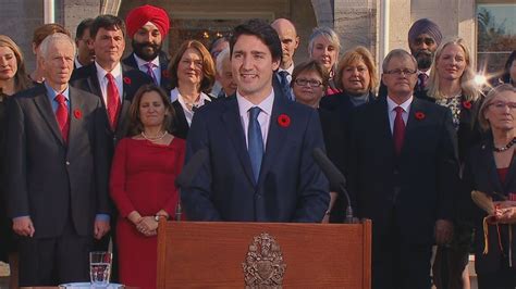 Justin Trudeau Signals New Style On St Day As Prime Minister With Images Justin Trudeau