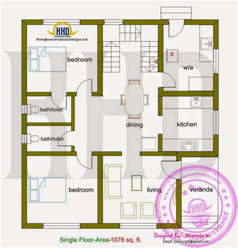 Small Budget House Plan Kerala Home Design And Floor Plans