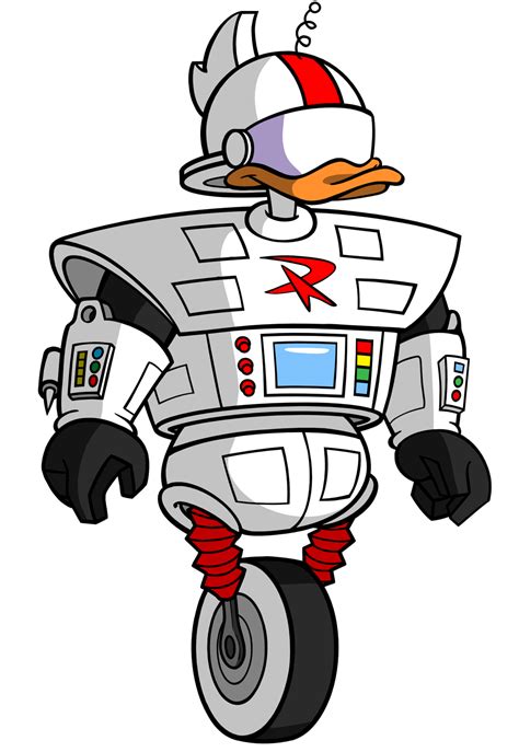 Gizmoduck Characters And Art Ducktales Remastered