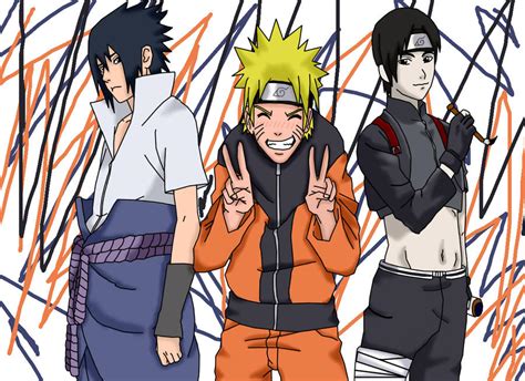 Sasuke Naruto And Sai By Sozine2 On Deviantart