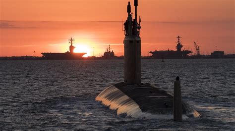14th Virginia Class Submarine Uss Washington Delivered To Navy
