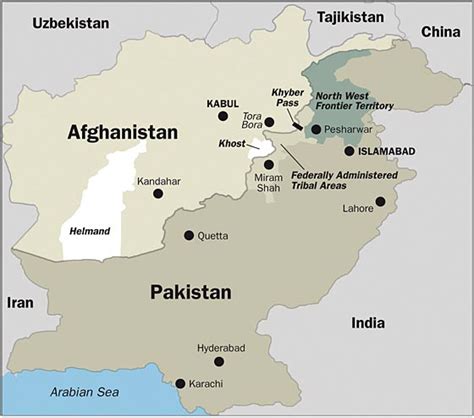 Map of khyber pakhtunkhwa kpk province and federally administered. Afghanistan Pakistan map - Devpolicy Blog from the Development Policy Centre