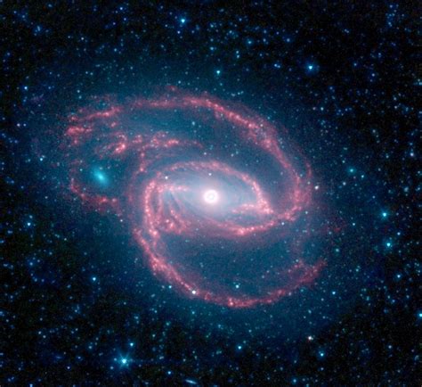Nasas Spitzer Images Out Of This World Galaxy International Space