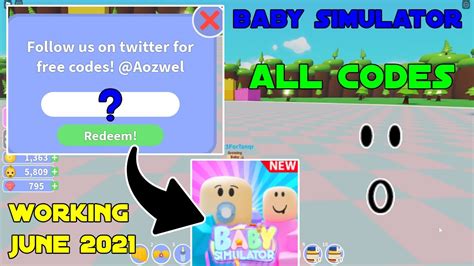 (june 2020) all new codes for murder mystery 2 roblox | codes for mm2 not. ALL Baby Simulator Codes! (Working June 2021) - YouTube