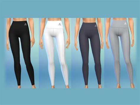 The Sims Resource Eliza Highwaisted Gym Legging Spa Day Needed