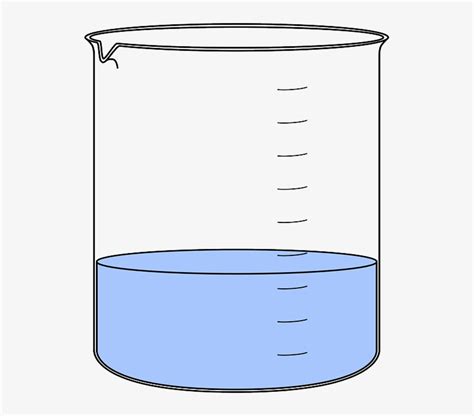 Beaker With Water Clipart