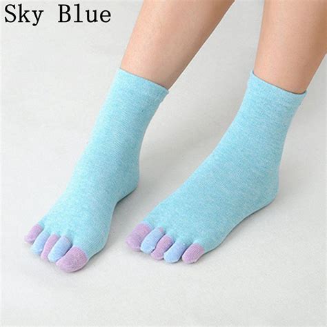 Buy Socks Five Fingers Cotton Girls Comfortable Women At Affordable Prices — Free Shipping Real