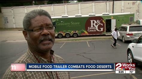 Mobile Food Trailer Combats Food Desert Youtube