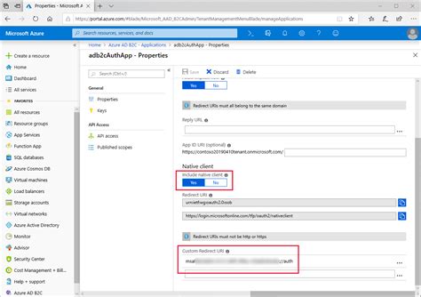 Authenticate Users With Azure Active Directory B2c Xamarin