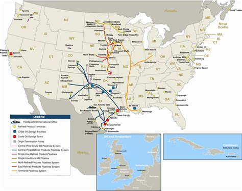Magellan Pipeline Map Dibandingkan