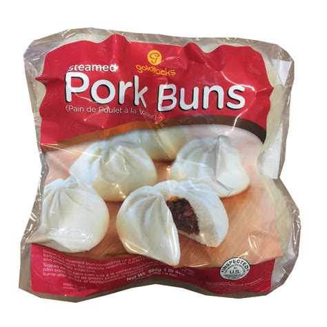 Pork Siopao Buns Goldilocks Brand In The Usa