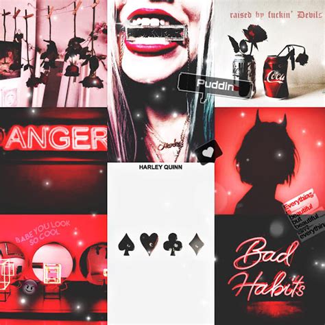 Aesthetic Harley Quin Moodboard By Hypostrophe On Deviantart