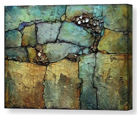 Carol Nelson Fine Art Blog Mixed Media Geologic Abstract Fine Art