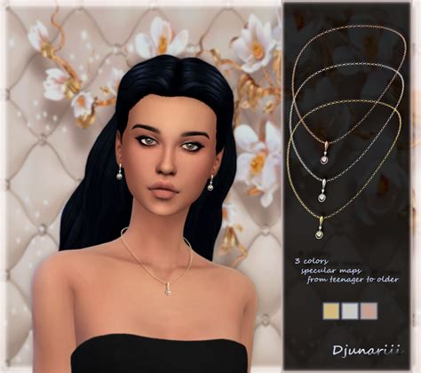 Custom Content For Sims 4 Diamond Set