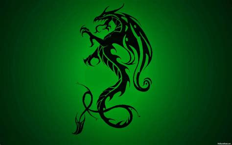 Download Green Dragon Wallpaper By Brianastewart Green Dragon