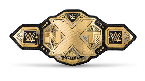 Confiram Os Novos Cinturões Do Nxt Noticias De Wrestling Express