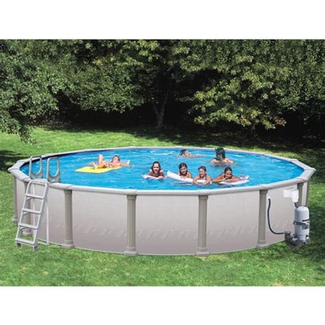 Heritage 18 X 52 Above Ground Swimming Pool With Vinyl Coated Frame