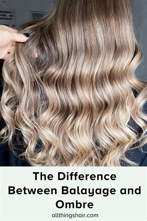 The Difference Between Balayage And Ombre Plus Which One To Pick Balayage Hair Inspiration