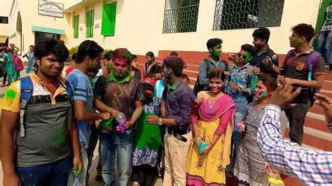 Tamluk College Holi Festival 2018 Youtube