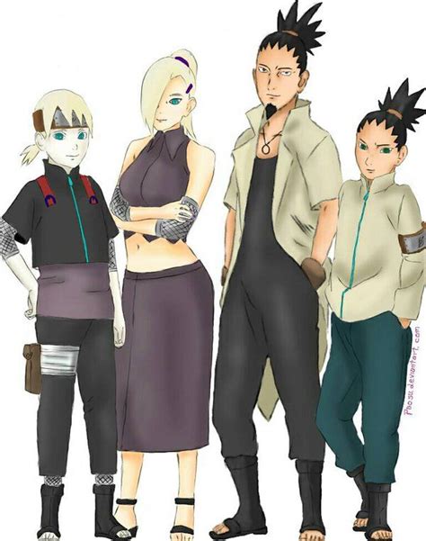 The New Generation Inojin Naruto New Generation Shikamaru