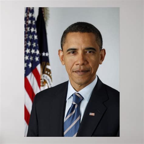 Barack Obama Official Portrait Poster Zazzle