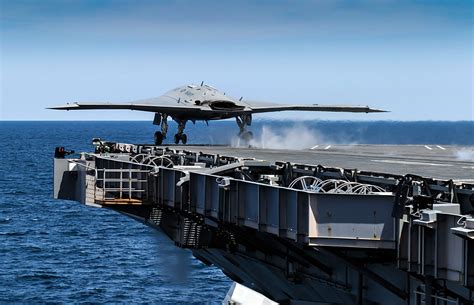 X-47B Carrier Catapult Launch 