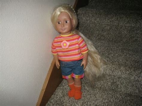 Our Generation By Battat 18 Girl Doll Blonde Hair With Brown Eyes Ebay
