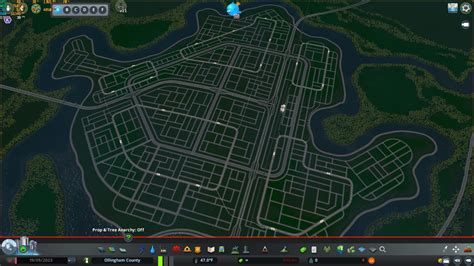 Just Finished The Road Layout For My City Centre Citiesskylines