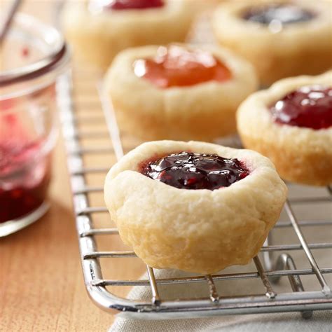 Kolacky Cookie Cups With Fruit Filling