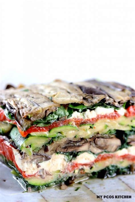 Roasted Vegetable Terrine Low Carbgluten Free My Pcos