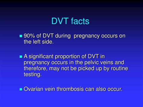 Ppt Venous Thrombosis In Pregnancy Powerpoint Presentation Free Download Id1113898