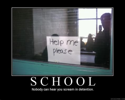 School Detention Really Funny Pictures Collection On