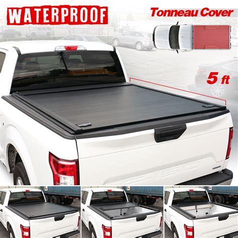 Ford Ranger Retractable Tonneau Cover Hard 2019 2020 5ft Bed Jcwin Auto