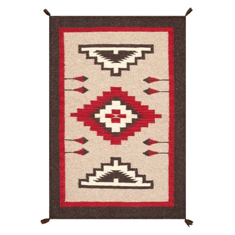 Navajo Style Hand Woven Wool Area Rug V38 Pasargad Touch Of Modern