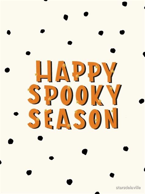 Happy Halloween Spooky Season Quote Iphone Case By Starsdelaville