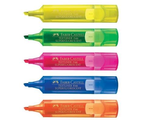 Our range includes different coloured highlighters, like pastel and neon multipacks, from top brands like stabilo. FABER CASTELL TEXTLINER 1546 SUPERFLUORESCENT YELLOW ...
