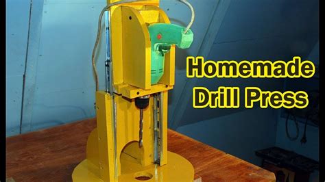 Homemade Drill Press Youtube