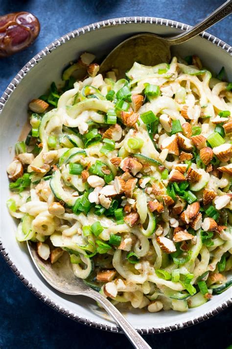 Noodle dishes are one of my favorite things to prepare on weeknights because they cook so easily. 20 Healthy Zucchini Noodle Recipes | Eating Bird Food