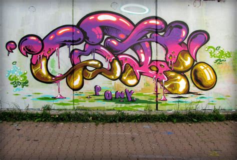 Art Color Graffiti Paint Psychedelic Urban Wall Rue Tag Peinture