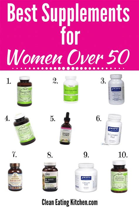 This Article Shares The Ten Best Vitamins For Women Over 50 Plus