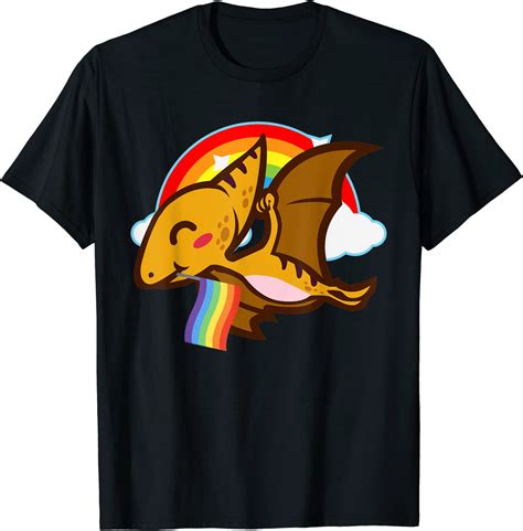 Amazon Com Lgbt Gay Lesbian Pride Rainbow Equality Pterosaur Dinosaur