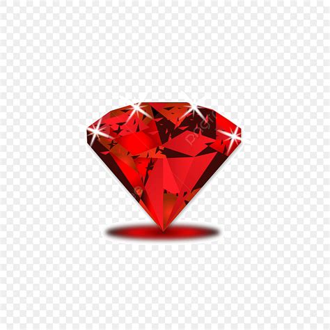 붉은 루비 다이아몬드 빨간 루비 다이아몬드 Png 일러스트 및 벡터 에 대한 무료 다운로드 Pngtree