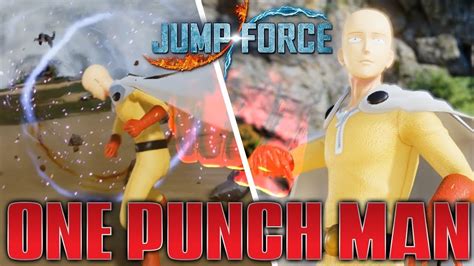 Jump Force Saitama Vs Goku Youtube