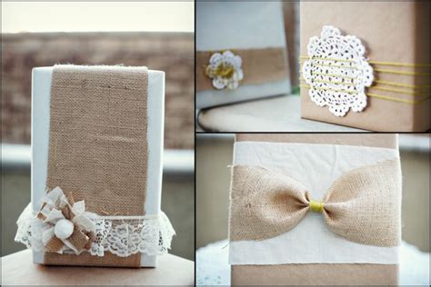 33 Adorable Burlap Christmas Gifts Wrapping Ideas