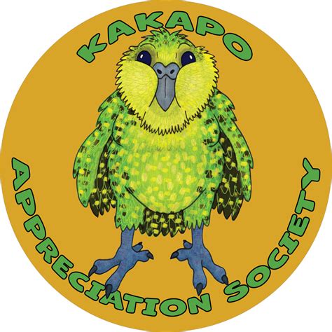 Kakapo Appreciation Society Ben Pearmain Illustration