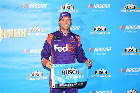 With that in mind, here are the five greatest nascar drivers to never win a. Denny Hamlin robs championship drivers of Homestead pole ...