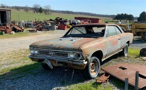 1966 Chevelle Ss 396 Barn Finds